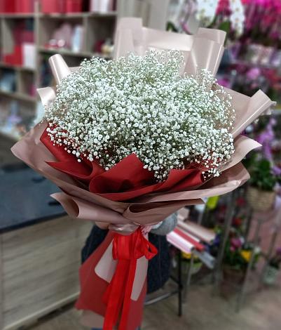 Букет цветов из: Гипсофила в Новочебоксарске