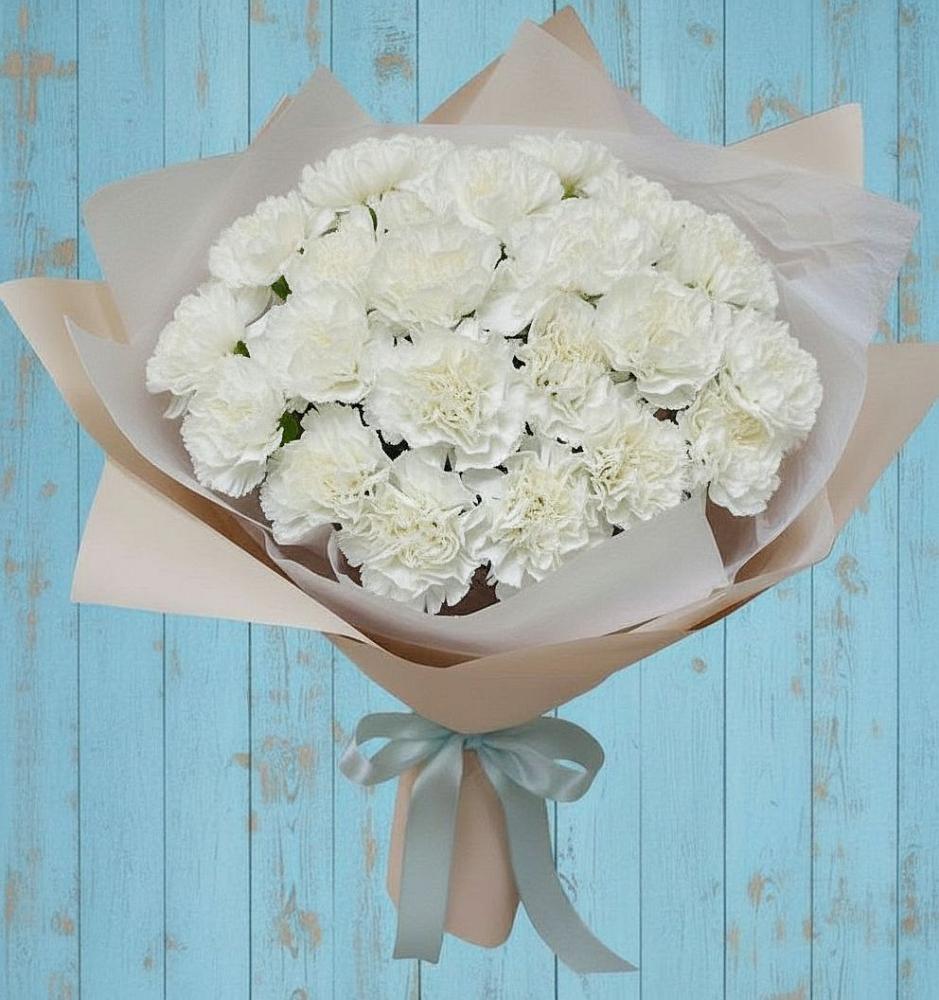 Букет цветов из: Гвоздики в Новочебоксарске