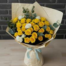 Букет цветов из:  Розы #REPLACE_PRED# Новочебоксарске