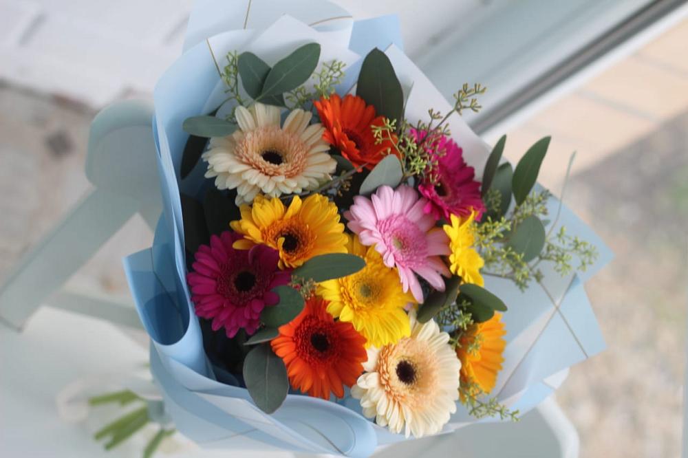 Букет цветов из: Герберы в Новочебоксарске