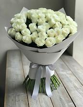 Букет 35 Белых роз в Новочебоксарске
