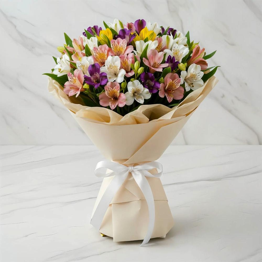 Букет цветов из: Альстромерии в Новочебоксарске