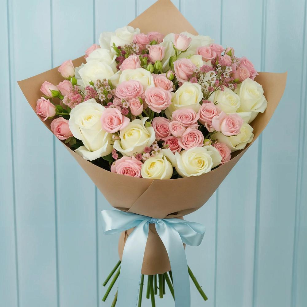 Букет цветов из: Розы в Новочебоксарске