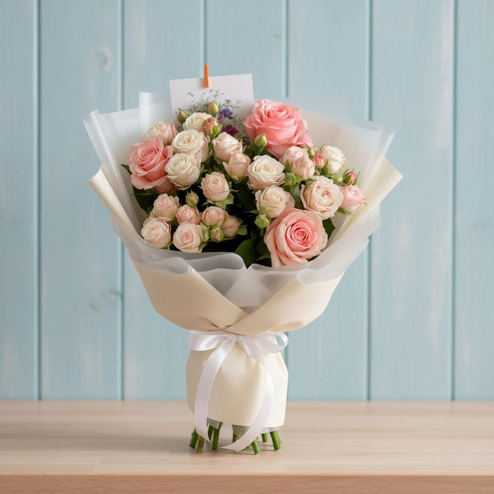 Букет цветов из: Розы в Новочебоксарске