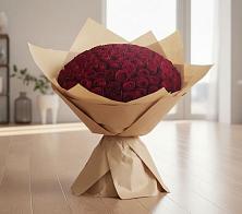 Букет 101 Красная роза в Новочебоксарске