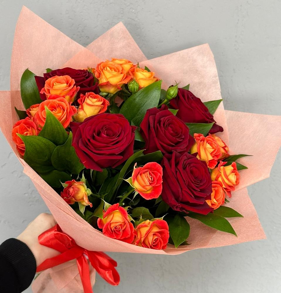 Букет Любовь и восторг в Новочебоксарске