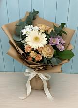 Букет цветов из:  Герберы и Хризантемы в Новочебоксарске