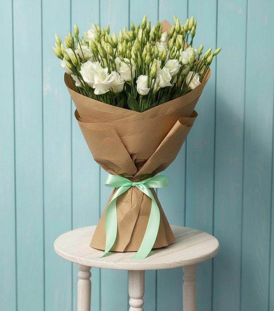 Букет цветов из: Лизиантусы в Новочебоксарске