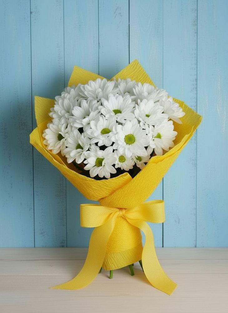 Букет цветов из: Хризантемы в Новочебоксарске