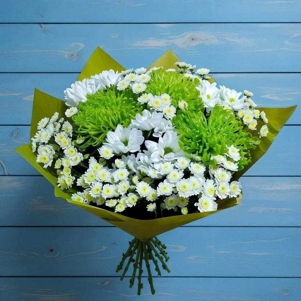 Букет цветов из: Хризантемы в Новочебоксарске