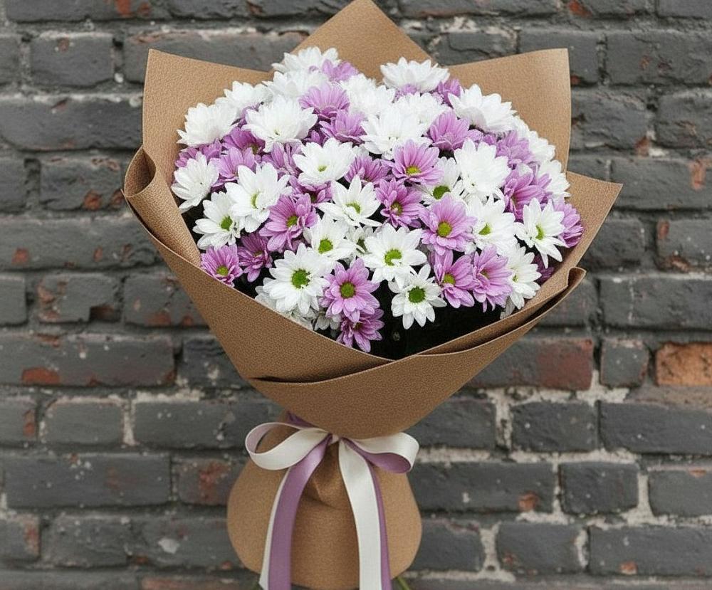 Букет цветов из: Хризантемы в Новочебоксарске