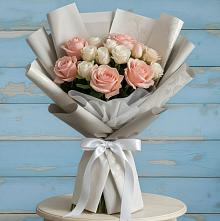Букет цветов из:  Розы #REPLACE_PRED# Новочебоксарске