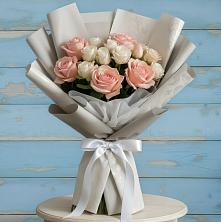 Букет цветов из:  Розы в Новочебоксарске