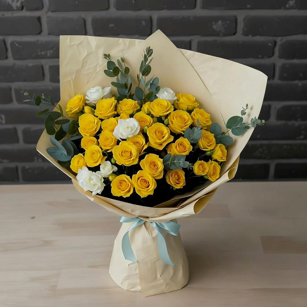 Букет цветов из: Розы в Новочебоксарске