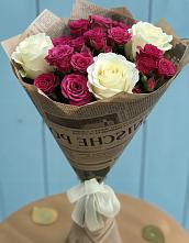 Букет цветов из:  Розы в Новочебоксарске