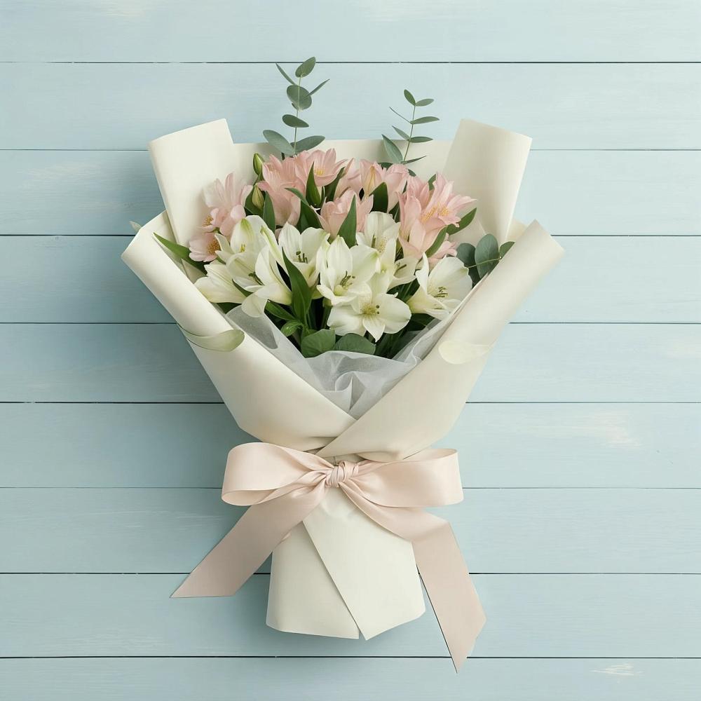 Букет цветов из: Альстромерии в Новочебоксарске