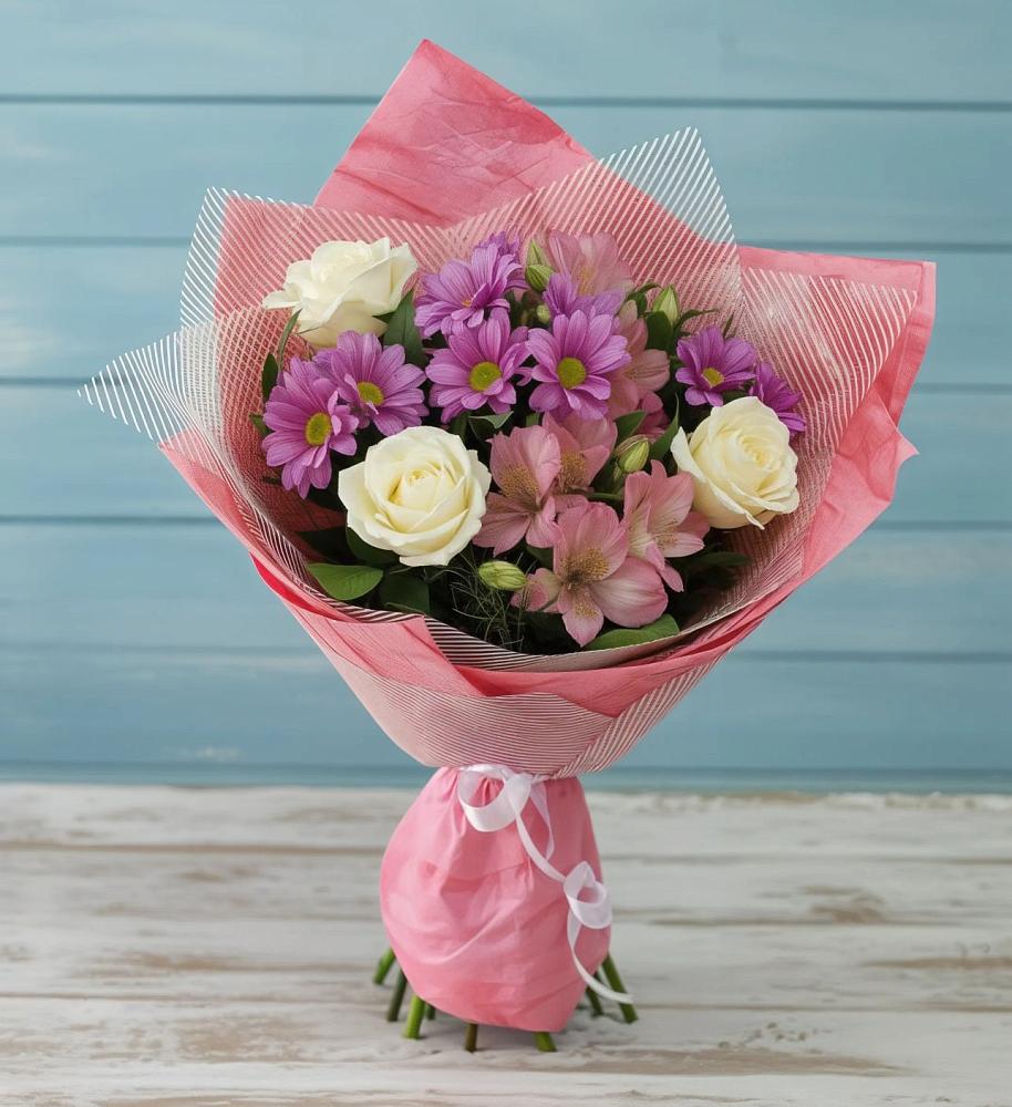 Букет цветов из: Герберы в Новочебоксарске