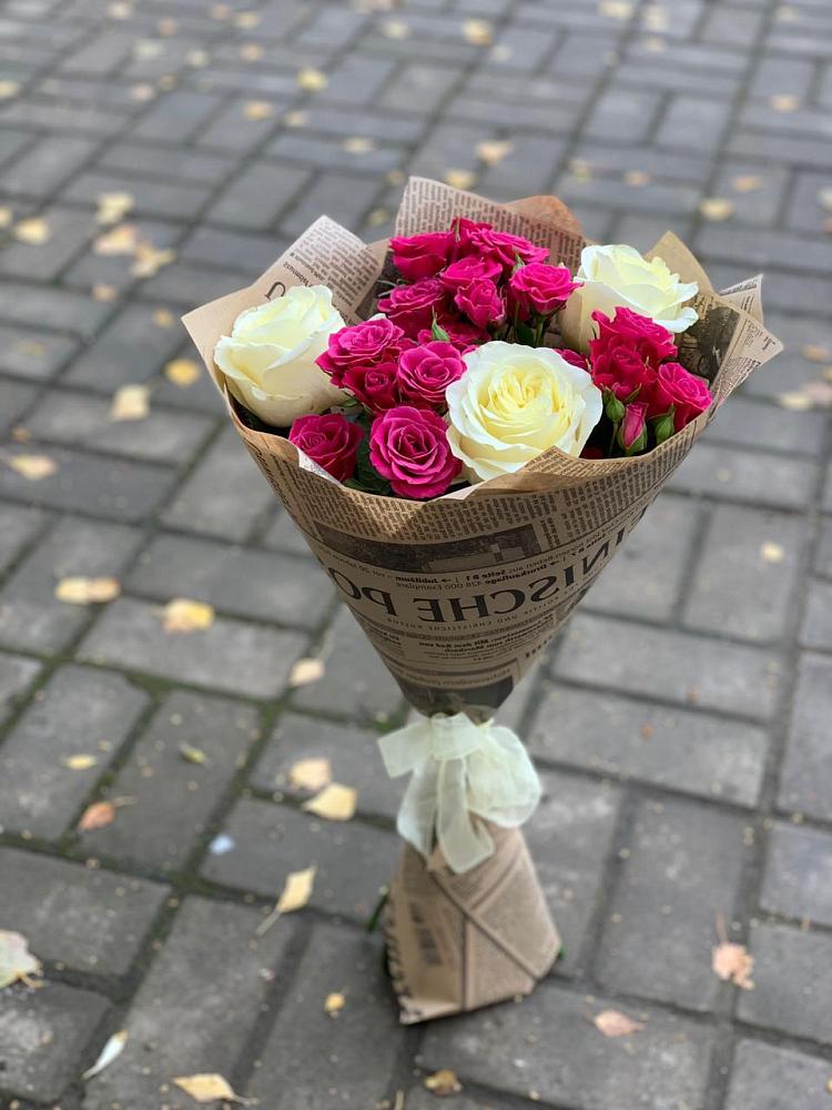 Букет цветов из: Розы в Новочебоксарске